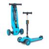 GLAMUP Kids Kick Scooter 3 Wheels, Kids Scooter Height Adjustable Handlebar, Lean-to-Steer System & Easy-Folding Mechanism, Ages 3-14 Boys and Girls1003-Blue