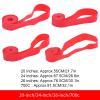 equlup Bicycle Tyre Liner, 4Sizes 2PCS/Set PVC Bicycle Inner Tube Tyre Protection Pad Liner Bike Tire Protector Rim Tape for Mountain Road Bike(26In) view 2