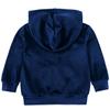 HSTiSan Girls Fleece Hoodies Tracksuits Jogger Sweatpants Active Outing Suit Children Clothing Set Zip-up Sweatshirt Blue 6-7 Years view 3