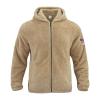 xoxingysm Men's Hooded Fleece Sweatshirt Long Sleeve Drawstring Pocket Casual Pullover Sweatshirt Fleece Pullover Hoodie Sweatshirts(Khaki,Medium) view 1