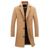 xoxingysm Faux Bomber Jacket Men Zip-Up Motorcycle Bomber Jacket With a Removable Hood Brown distressed Leather Jacket(Khaki,5X-Large) view 1