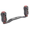 Airshi Fishing Reel Handle, Carbon Fiber Reel Rocker Arm Easy Installation Flat Grip Perfect Match for Replacement (Red) view 1