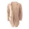 xoxingysm Mens Sweater Vest Long-Sleeve Soft Touch Waffle Stitch Crewneck Sweater Soft Casual Sweaters for Men(Khaki,XX-Large) view 1