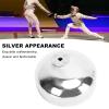 Foil Fencing Accessories, Rust Resistance Great Gift Classic and Fashionable Epee Hand Guard Effective Protection Silver for Training (Adult 13cm/5.1in) view 2