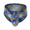 YUYUPREF Men's Low Rise Sexy Briefs Elastic Tight Sports Bikini Underwear YY197 (US, Alpha, Small, Regular, Regular, Blue) view 1