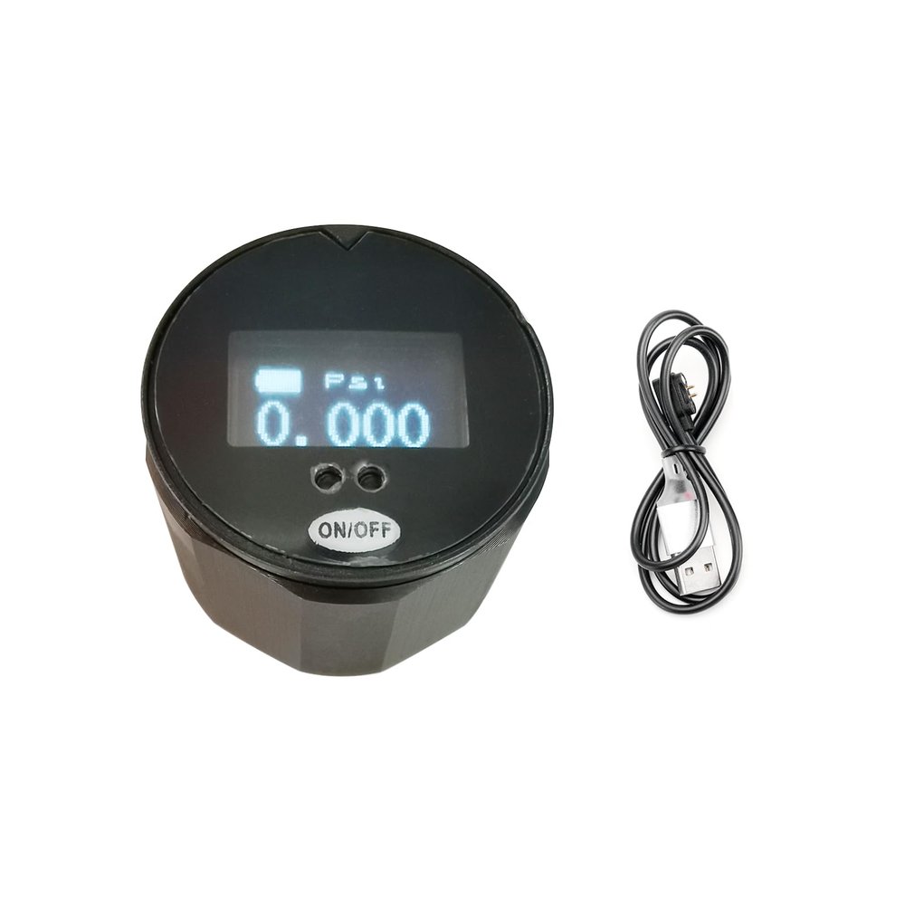 25mm 1/8" NPT 6000PSI Digital Pressure Gauge for Paintball/PCP/HPA Air-Gun
