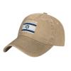 I Stand with Israel Israeli Flag Cowboy Hat Men Vintage Baseball Cap Women Trucker Hat Dad Hat Snapback Hat Natural view 2