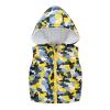 Baby Boys Girls Puffer Down Vest Kids Hooded Zip Sleeveless Jacket Winter Coat Outwear (Yellow, 7-8 Years) view 1