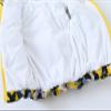 Baby Boys Girls Puffer Down Vest Kids Hooded Zip Sleeveless Jacket Winter Coat Outwear (Yellow, 7-8 Years) view 3