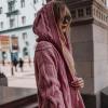 Women's Cable Knit Sweater Cardigan 2023 Fashion Long Sleeve Hooded Coats Open Front Long Cardigans Outwear view 2