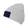 wikjxiz We Love Israel Hat Mens Womens Winter Warm Knitting Hats Gray Slouchy Skull Beanie Cuffed Cap view 2