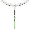 YAKS 1pcs 4U Full Carbon Professional Ultra Light High Elastic Adult Student Training Badminton Racket Set Durable Type White-Green view 4