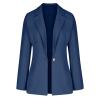 CHGBMOK Cow Print Coat Sweater Blazer Women Sequin Bomber Jacket Cropped Denim Jacket Women Cropped Leather Jacket White Puffer Jacket Down Coat Jeans Jacket for Women Womens Fall Coats And view 2