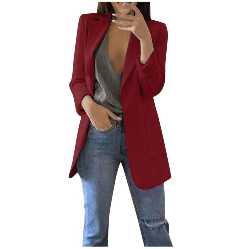 CHGBMOK Womens Black Jacket Plus Coat Waterproof Puffer Jackets Jean Jacket for Women Womens Trench Y2K Jacket Down Jacket Hood Brown Winter Coat Women's Floor Length Wool Coat Womens Brown