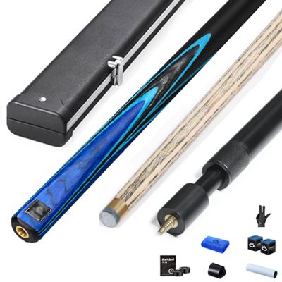 VeroCh Pool cue Set of 4Integrated Through-Bar Billiard Cue Special Nine-Cue Chinese-Style Black Eight-Cue Billiard Cue 9.5MM10MM with Box(Color:10mm)