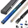VeroCh Pool cue Set of 4Integrated Through-Bar Billiard Cue Special Nine-Cue Chinese-Style Black Eight-Cue Billiard Cue 9.5MM10MM with Box(Color:10mm) view 1