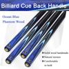 VeroCh Pool cue Set of 4Integrated Through-Bar Billiard Cue Special Nine-Cue Chinese-Style Black Eight-Cue Billiard Cue 9.5MM10MM with Box(Color:10mm) view 4