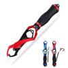 AOHRO Fish Lip Grip Tool Fishing Grabber Scale Fish Lip Gripper with Weight Scale (Red) view 1