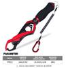 AOHRO Fish Lip Grip Tool Fishing Grabber Scale Fish Lip Gripper with Weight Scale (Red) view 2