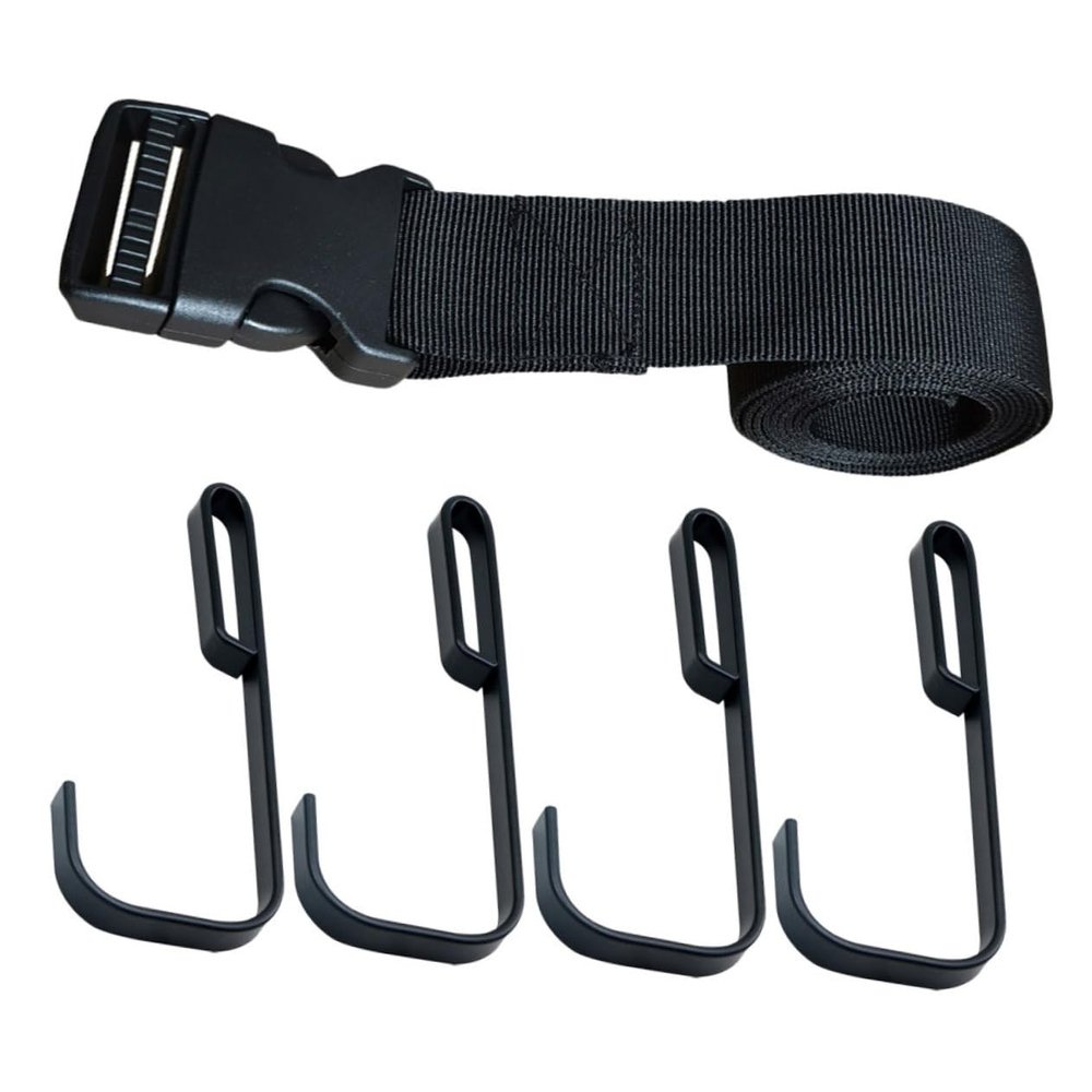 BCOATH 5pcs Tree Stand Multi Hooks Durable Accessory Holders for Outdoor Use for Hanging Hunting Gear Backpacks Binoculars Versatile Tree Strap Hangers for Campers and Adventurers