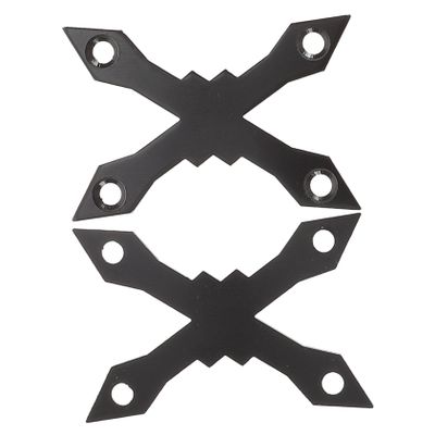 Aluminum Skateboard Gasket 2pcs Slide Plate for Skateboard Sink Repair Support