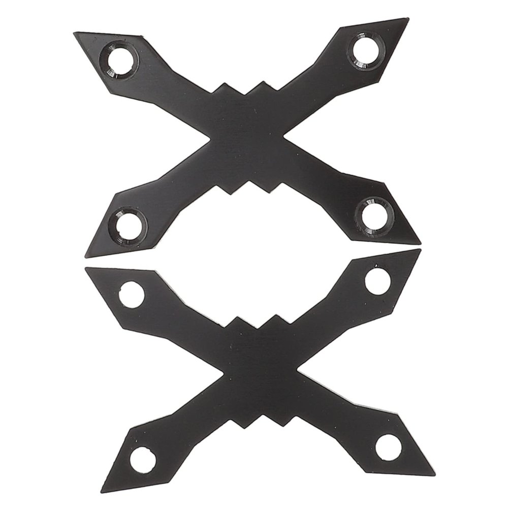 Aluminum Skateboard Gasket 2pcs Slide Plate for Skateboard Sink Repair Support