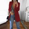 CHGBMOK Women's Waterproof Trench Coat with Hood Black Winter Jacket Women's Work Jackets for Women Long Jean Jacket for Women Heavy Coat for Winter Waterproof Warm Long Coat Womens Fall Fashion view 2