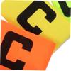 BIUDECO Soccer Captain Band Arm Band 5pcs Set Elastic Durable and Comfortable for Team Identification view 3