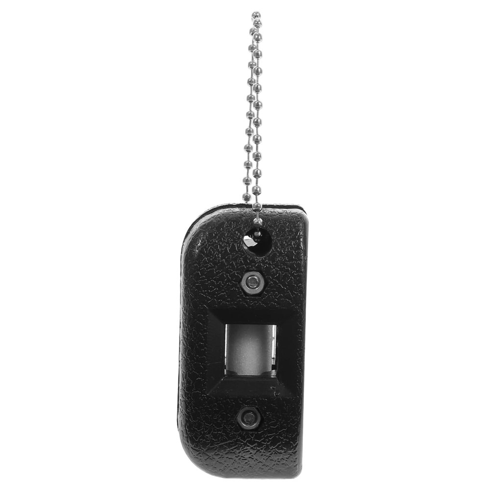 GOOHOCHY White Sandstone Ice Skate Sharpener Hockey Conditioner Portable Grindstone Tool for Skating for Hockey Players Enthusiasts Convenient Keychain Design