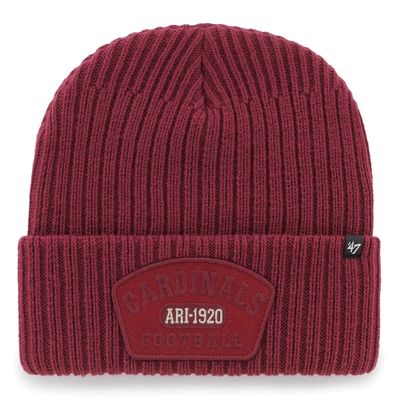 47 Men's Cardinal Arizona Cardinals Ridgeway Cuffed Knit Hat
