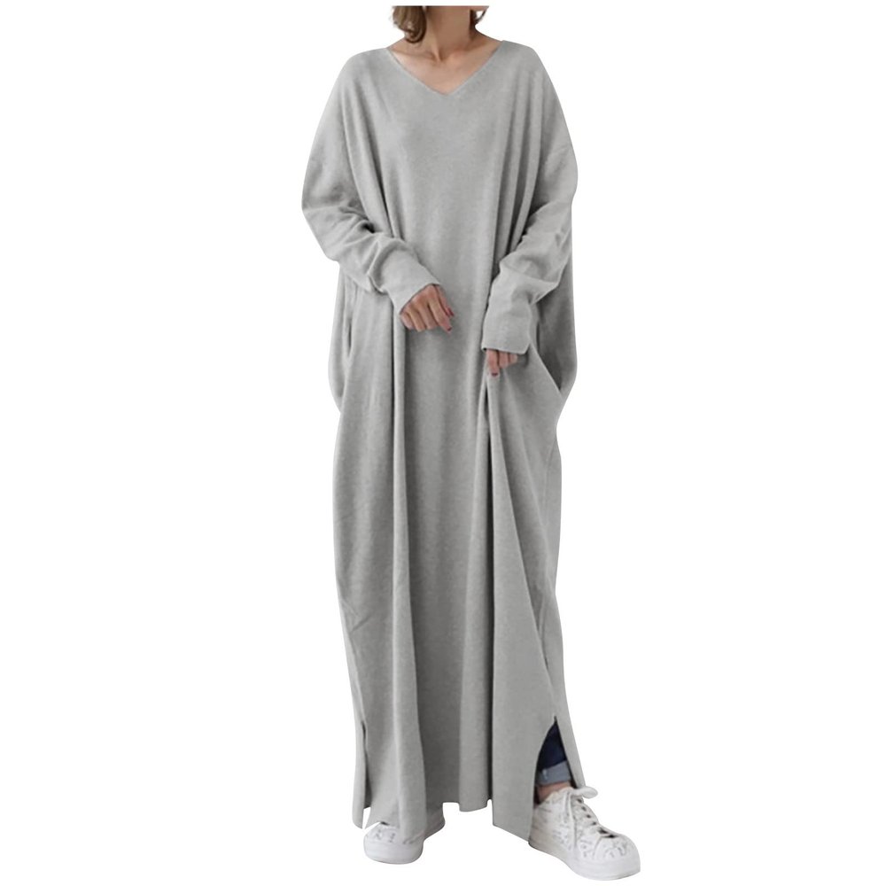 Cotton Linen Maxi Dress for Women Plus Size Boho Sleeveless Long Dresses Flowy Loose Fit Sundress with Pockets