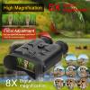 SUZLAZYR Head-Mounted Night Vision Goggles - Night Vision Binoculars for Adults, Hands Free Night Vision Scope, 8X Digital Zoom, 1640FT Viewing Range Military Tactical Gear view 4