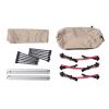 LSFYYDS Outdoor Sleeping Cots for Adults, Portable Folding Cot Bed Camping Cot with Thicker Cot Mattress Pad, Lounge Chair Sleeping Cots Bed for Camping Outdoor Beach Pool Sun Tanning view 2