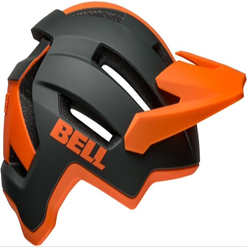 Bell 4Forty Air MIPS Adult Mountain Bike Helmet - Matte Dark Green/Orange (2024), Small (5256 cm)