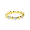 OLELy Beads Diamond Ring Plain Simple Novel Durable Hand-Made Inlay view 1