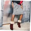 Amosfun 2pairs Warm Leg Warmers for Women Stylish Boot Covers for Comfortable and Skin-friendly for Keeping Legs Warm Cold Weather view 4