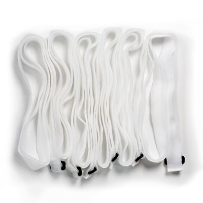 Tandem Sport Net Tension Strap - Increase Volleyball Net Tension - 6 Volleyball Net Tensioning Straps - White - Includes 6 Straps