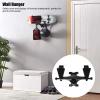 Nachukan Skateboard Rack, Wall-Mounted Skateboard Hanger, Secure Display & Storage, Versatile Skateboard Holder, Ideal for Snowboard & Scooter Organization, Indoor Use, Black view 4