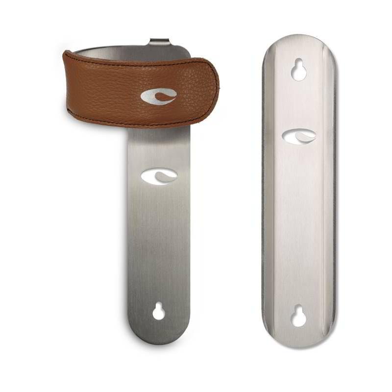 Cactus Tongue WRAP + Scuff Plate Vertical Cycle Wall Mount Brown