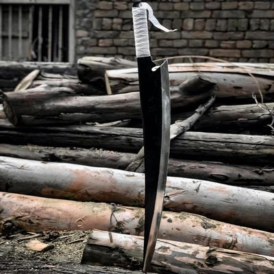 41 Inches Length || Kurosaki Ichigo Zangetsu Sword || Collectible Sword || Carbon Steel || Cosplay Sword || Leather Sheath || Gift || Famous