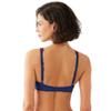 Wacoal Women's Embrace Lace Lightly Lined Wire Free Mid Coverage Bralette, 852191, Blue Depths/Cordovan, 32 view 3