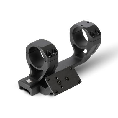 Monstrum Sidewinder Series Scope Mount with 45 Degree Canted Red Dot Sight Base | 30 mm Diameter | Docter Footprint