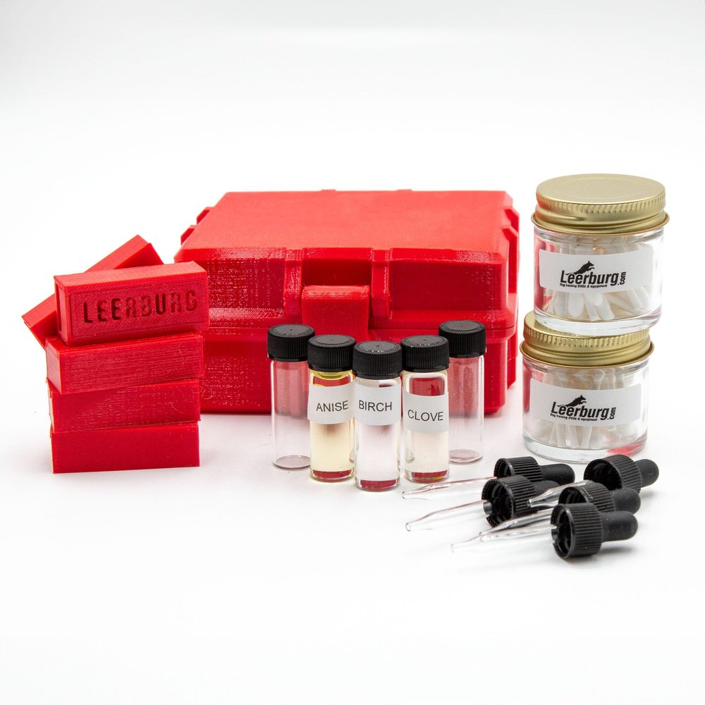 Leerburg NACSW - Dog Scent Work Training Kit NACSW Multi Odor Scent Kit (Red) - Anise, Birch, Clove
