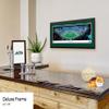 New York Jets, Night Game - 44x18-inch Double Mat, Deluxe Framed Picture by Blakeway Panoramas view 2