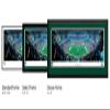 New York Jets, Night Game - 44x18-inch Double Mat, Deluxe Framed Picture by Blakeway Panoramas view 4