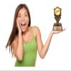 Toilet Bowl Trophy with Engraved Plate | Personalized Funny Award for Adults | Choose Your Logo | 6 Inches Tall | Gag Gift | Fun Customized Office Gift | Customize Now!  Loser Trophy view 4