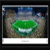 Pittsburgh Steelers, Night Game - 41.5x15-inch Single Mat, Select Framed Picture by Blakeway Panoramas view 1