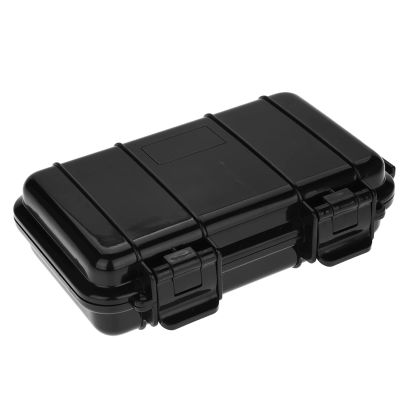 DAUZ Survival Storage Case, Black Sealed Box Shockproof Waterproof Pressure 3 Types of Outdoor Case, for Other Objects, Instruments, Equipment (#1)