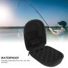 Airshi Hard Shell Fishing Reel Bag, Dustproof EVA Sponge Anti Scratch Portable Fishing Reel Bag Wear Resistant Waterproof for Fish Pond (for Right Hand Reel) view 4