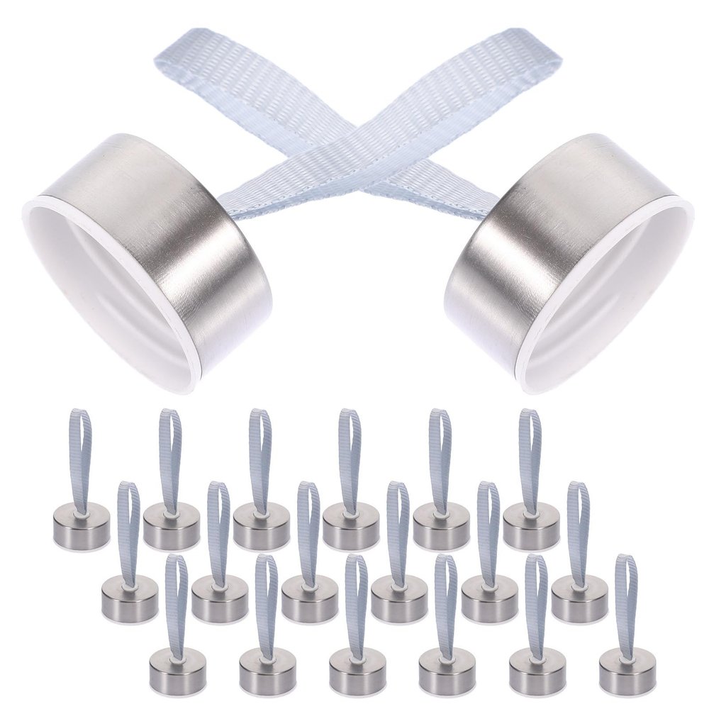 20pcs Bottle Lids Inner Diameter 38mm, Height 21mm, Screw On Design Bottle Stainless Steel Cap for Reusable Water Bottles - Replace Lost or Damaged Lids